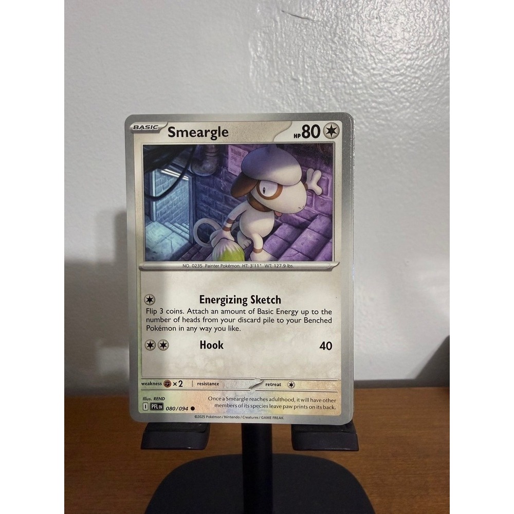 Pokemon Smeargle 080/094 Prismatic Evolutions SV8a Common TCG Card